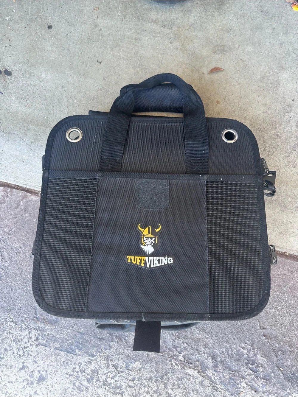 Tuff Viking Black Tactical Tool/Accessory Bag - Men's Carry Case